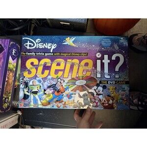 Scene it? Disney DVD Trivia Game 1st Edition 2004 100% Complete. Great Condition